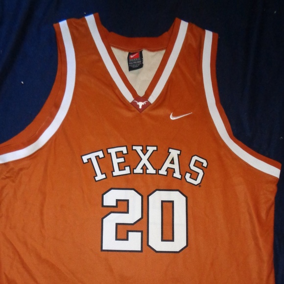 longhorns basketball jersey